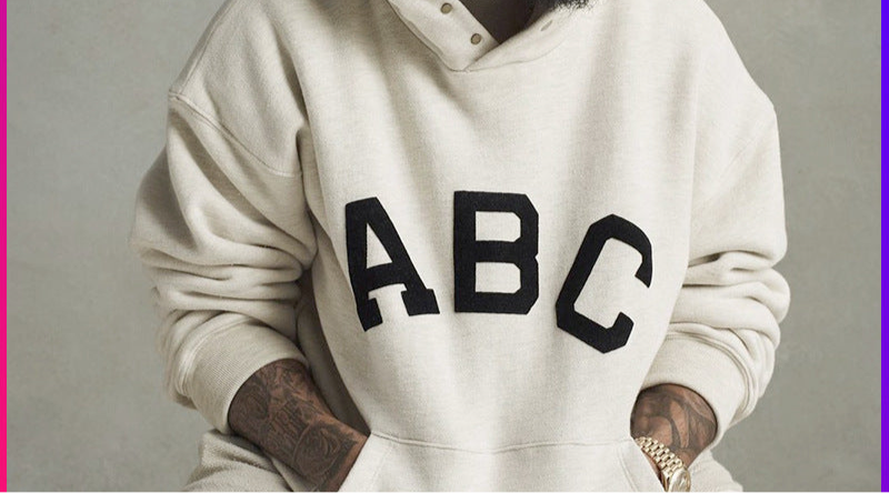 High-end original men's hoodie FEAR OF GOD FOG Season 7 hoodie ABC High Street men and women