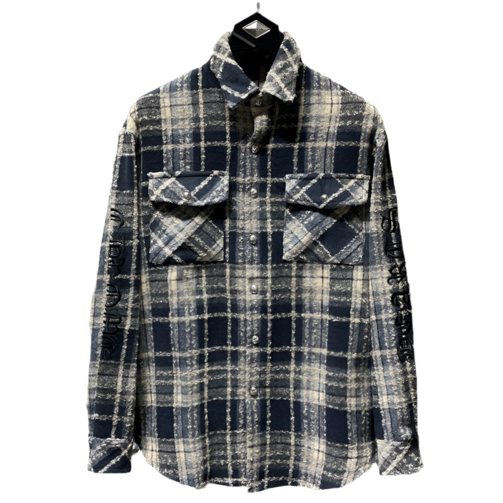 Chrome Hearts plaid Casual Shirts