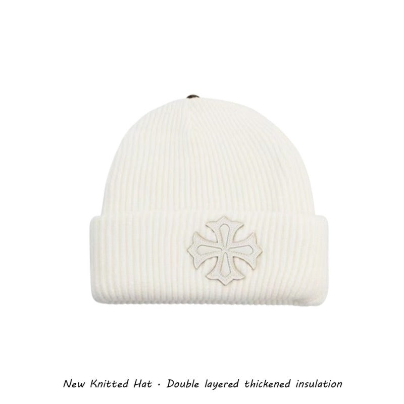 Chromehearts winter woolen knitted hat