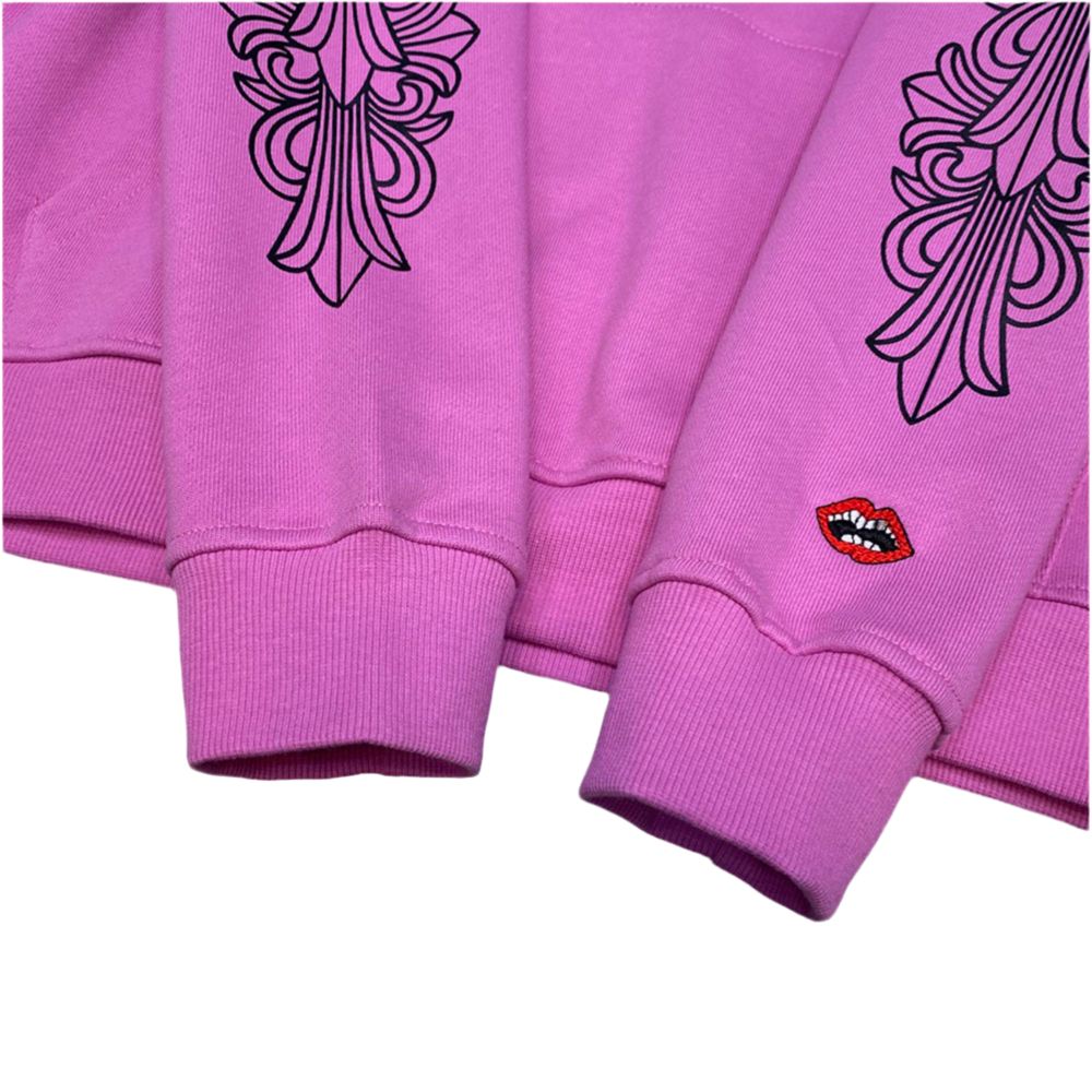 Chrome Hearts Matty Boys Smiley Pullover Hoodie