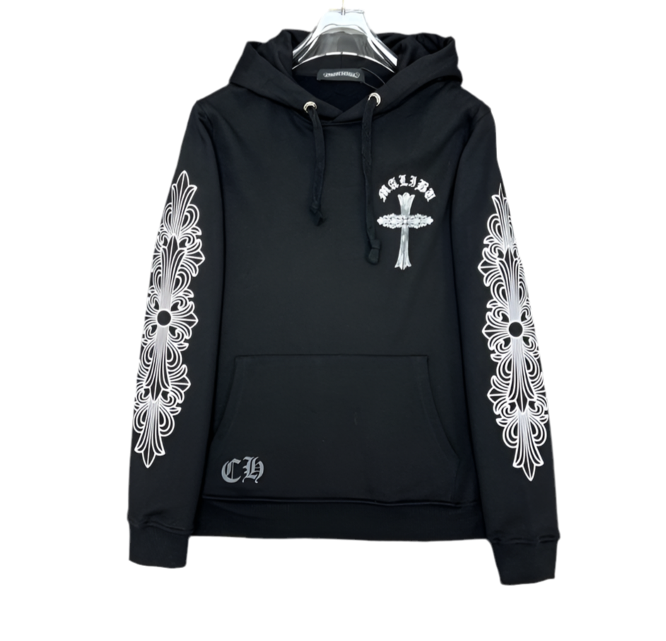 Chromehearts graffiti Hoodie
