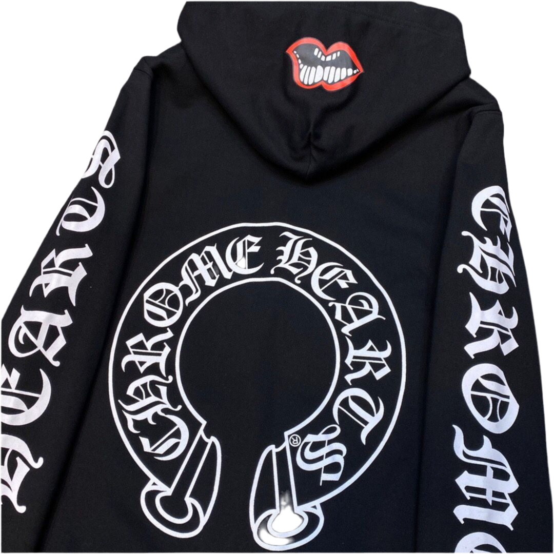 Chromehearts MattyBoys smiley Black Pullover Hoodie