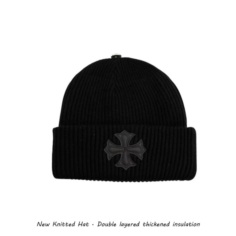 Chromehearts winter woolen knitted hat