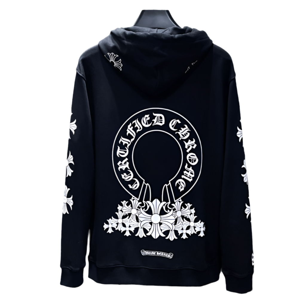 ChomeHearts X Drake Black Pullover Hoodie