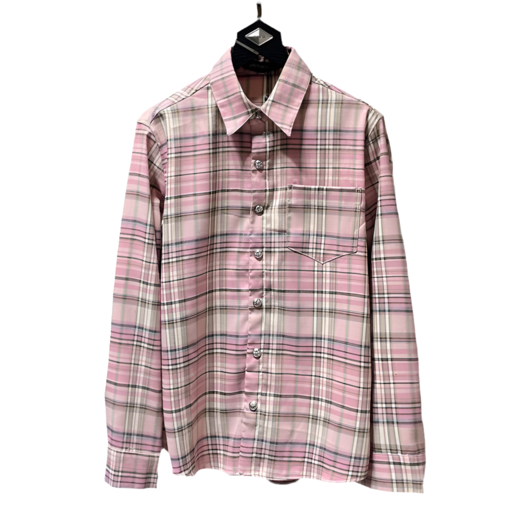 Chrome Hearts plaid Casual Shirts