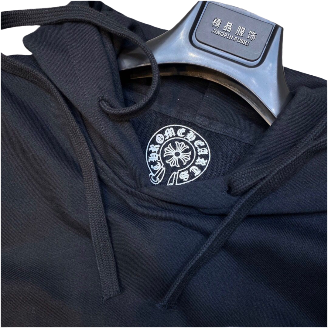 Chromehearts MattyBoys smiley Black Pullover Hoodie