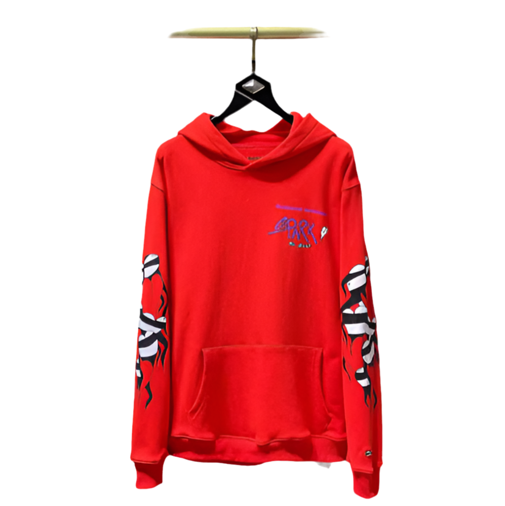Chrome Hearts Red hoodie lipstic