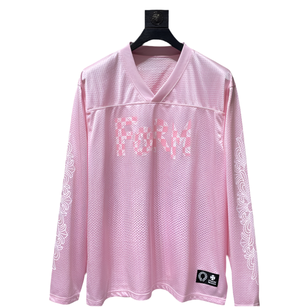 high quality Chrome Hearts Crowe Long sleeve flower arm ice hockey jersey men's and women's sports