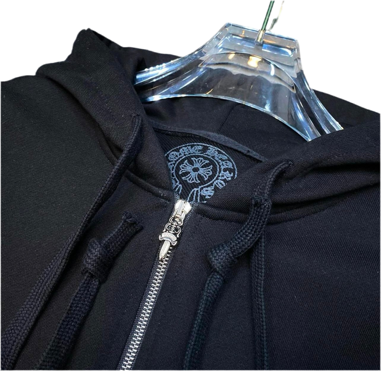 New Chrome hearts Floral Zipper Hoodie