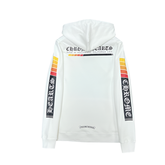 Chrome Hearts gradient color Charger Power hoodie for men and women