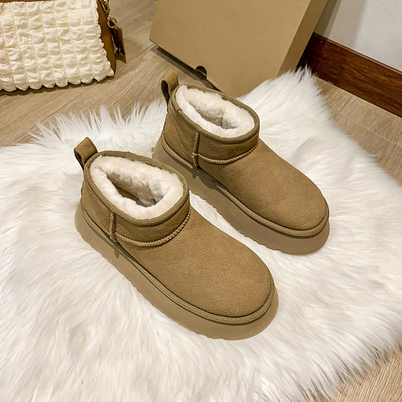 Lanark snow boots women new fur shoes