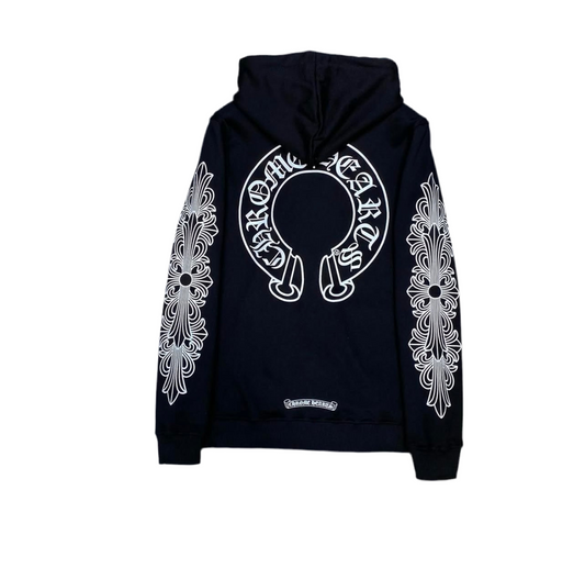 New Chrome hearts Floral Zipper Hoodie