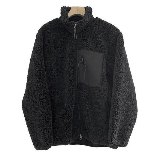 Arctic Luxe Women's Stand Collar Windproof Lamb Wool Coat