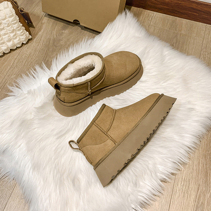Lanark snow boots women new fur shoes
