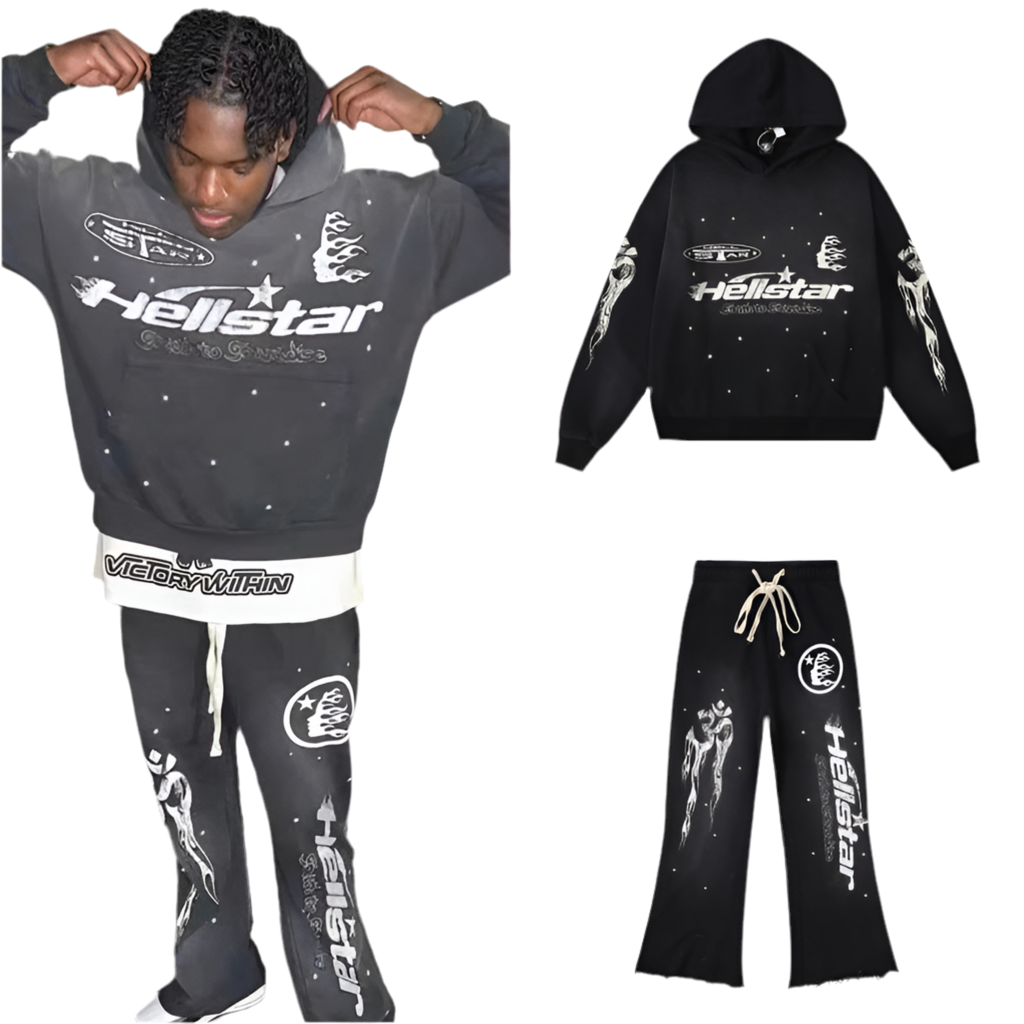 Hellstar Studios Records Yoga Tracksuits Hoodies And Pants