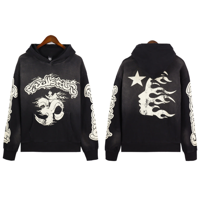 Hell Star Pullover Hoodies