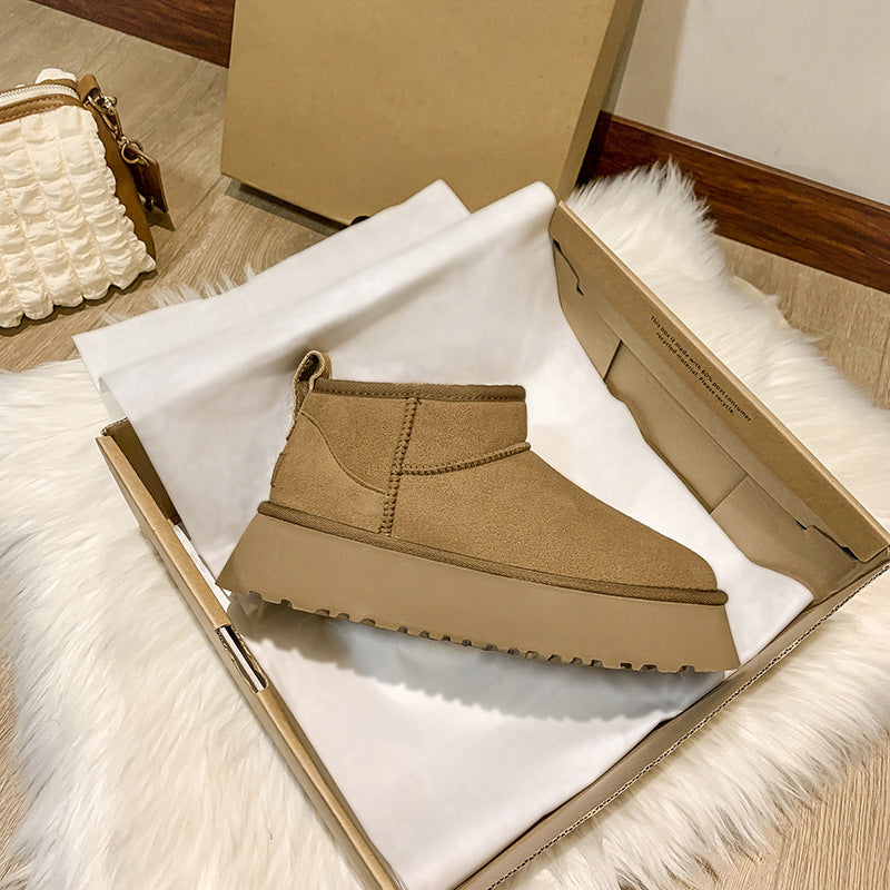 Lanark snow boots women new fur shoes