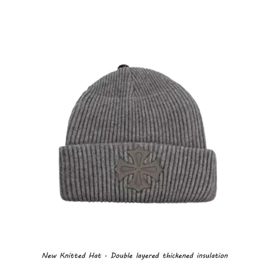 Chromehearts winter woolen knitted hat